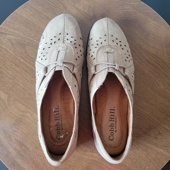 Cobb Hill by New Balance Leather Women’s Sz 10 Slip-on Shoe, Tan, Like New, EUC - Picture 7 of 11